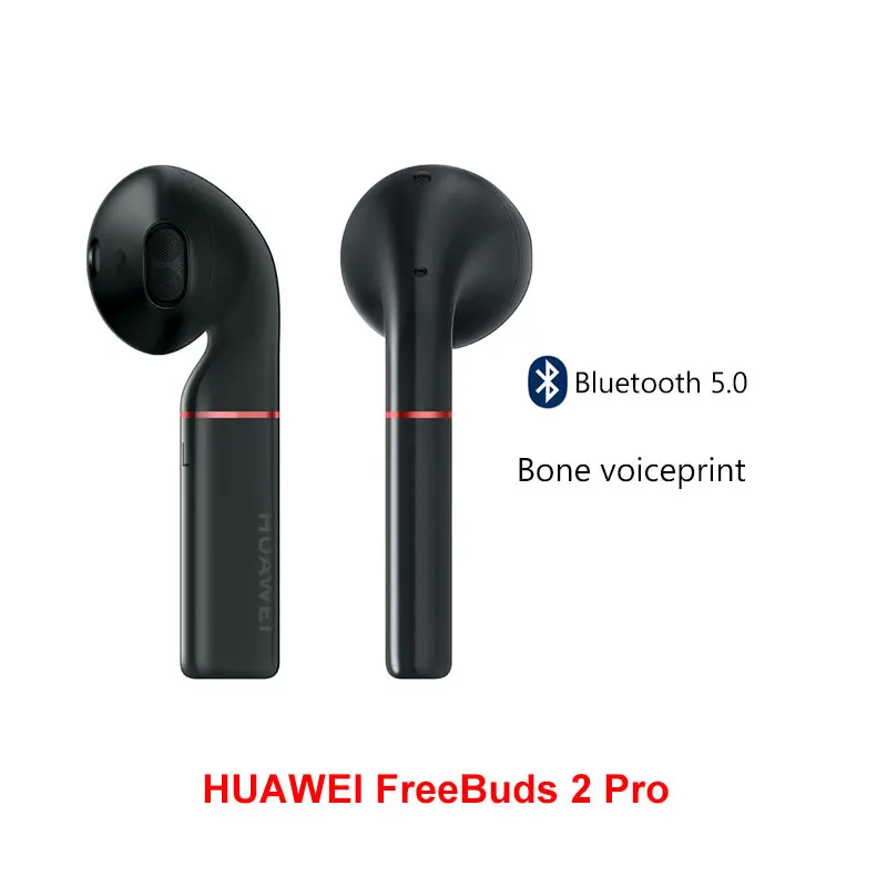 HUAWEI FreeBuds 2 PRO/2 Honor TWS наушники Bluetooth 5,0 водонепроницаемые Беспроводные спортивные наушники - Цвет: FreeBuds 2 PRO Black