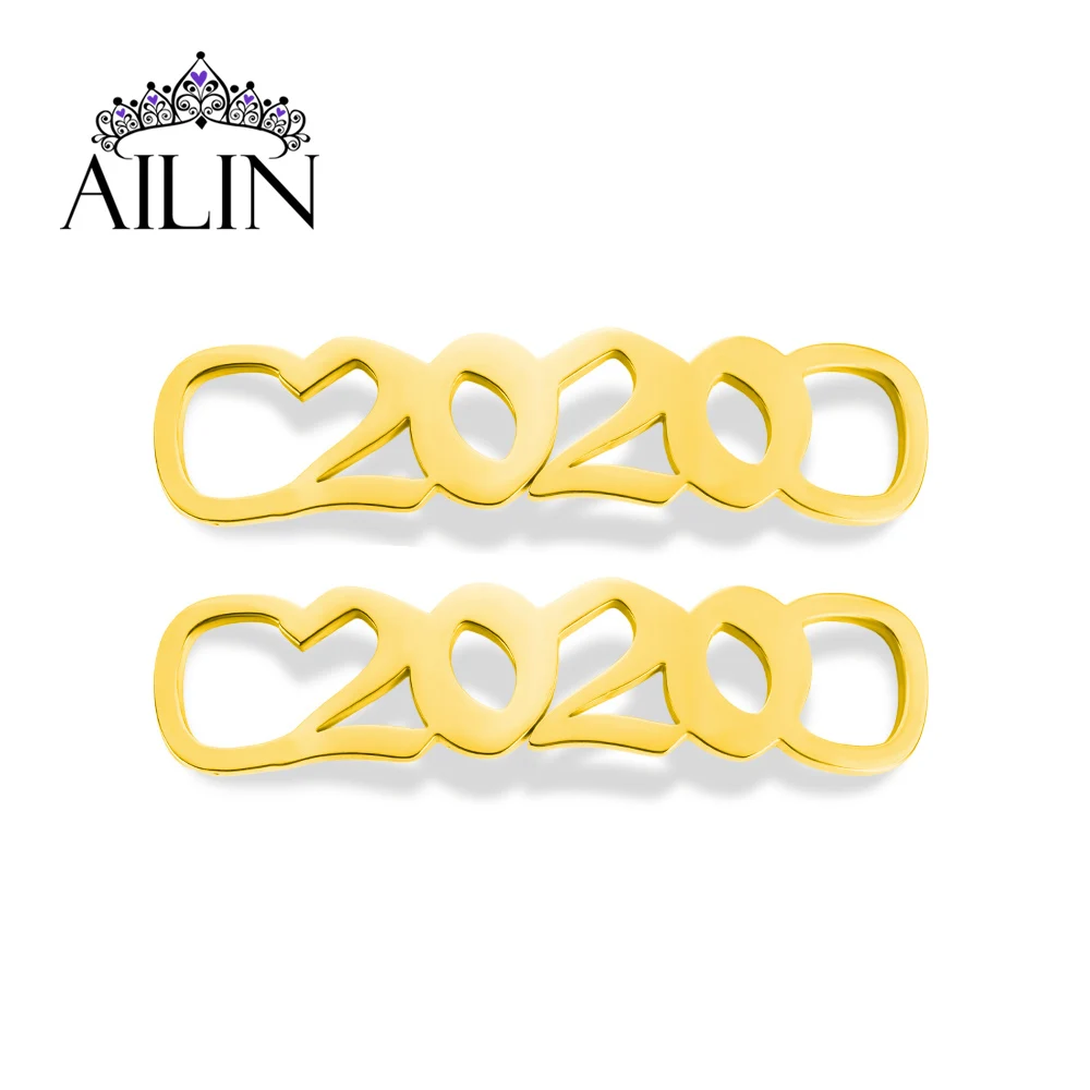 Шнурки AILIN на заказ бирка с пряжкой ювелирные изделия из нержавеющей стали