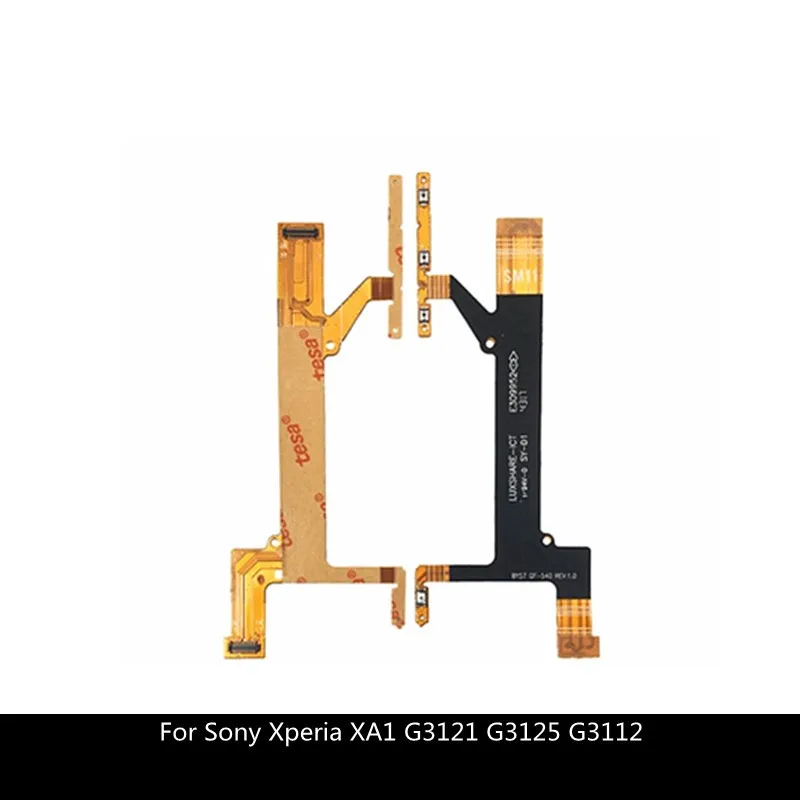 Для Sony Xperia XA1 G3121 G3125 G3112 кнопка включения и выключения громкости вверх вниз Connnector