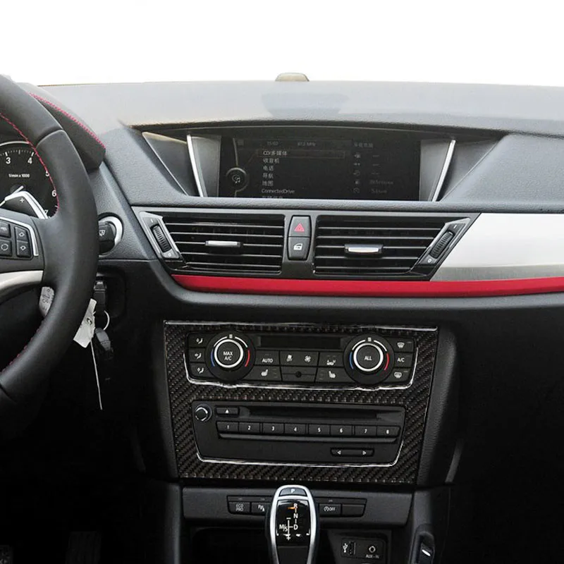 Декоративная наклейка на панель CD центральной консоли автомобиля отделка из