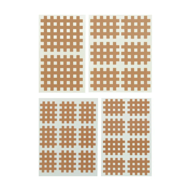 (20 листов/партия) Высококачественная спиральная перекрестная кинезиологическая