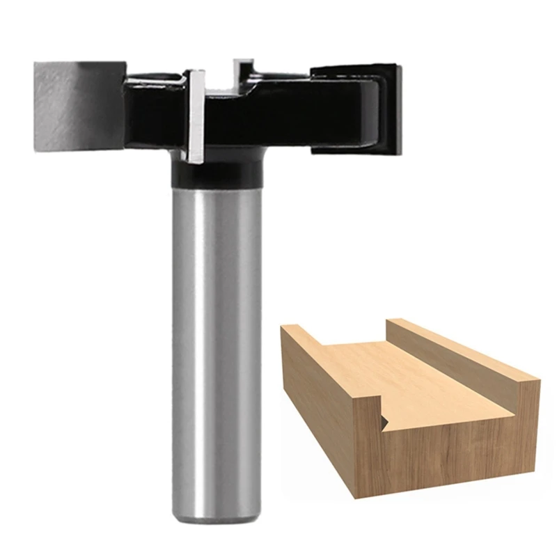 

1/2" Shank Wood Milling Cutter Planing Flattening Router Bit Woodworking Tool E7CB