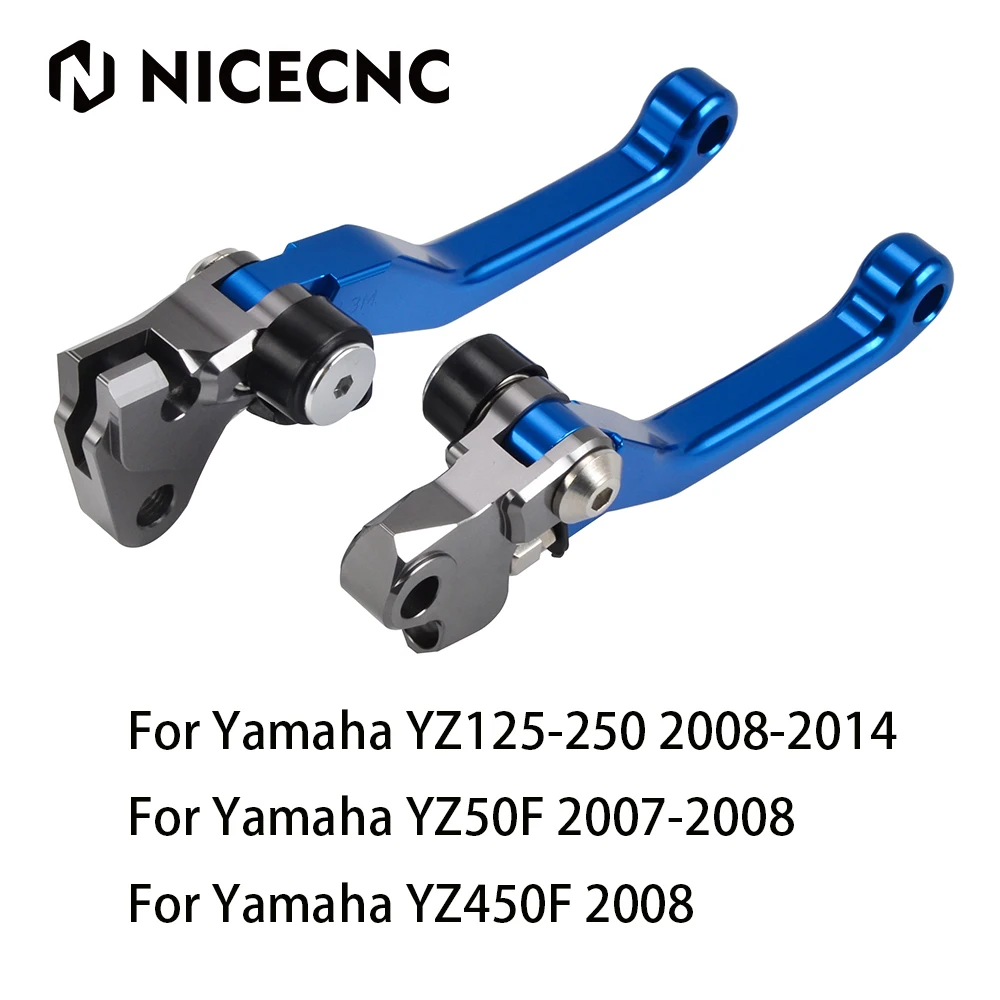 Рычаг сцепления тормоза NICECNC для Yamaha YZ 125 250 250F 450F 01-19 426F 01-07 09-19 125X 17-19 250X 16-19 YZF 450 426