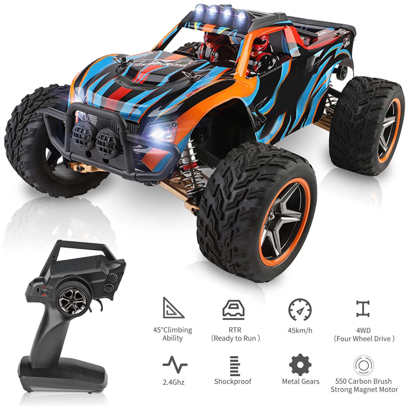 1/10 внедорожник Wltoys XKS 104009 восхождение автомобиль с дистанционным управлением