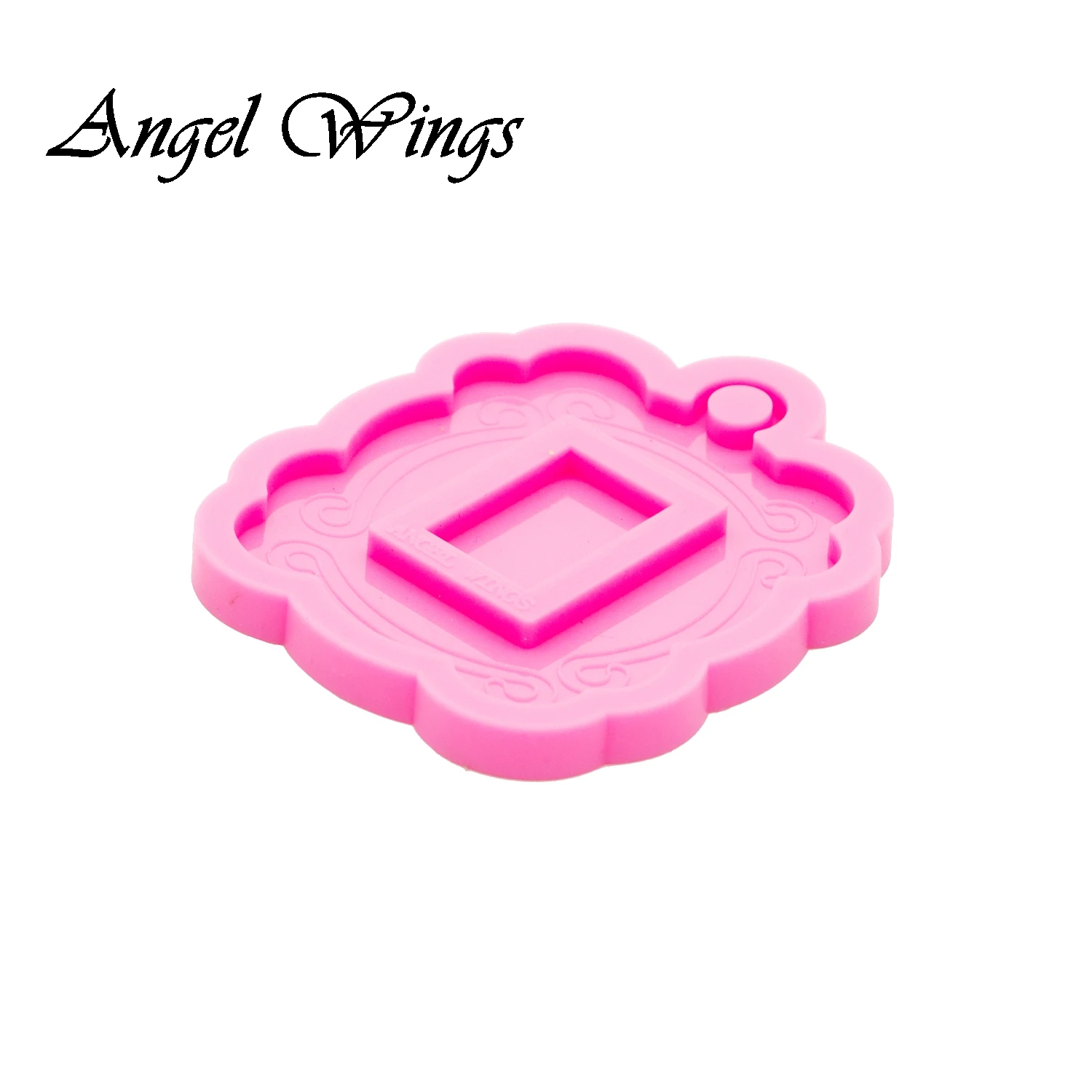 Блестящие брелки в виде рамки формы DIY ювелирные изделия брелок плесень