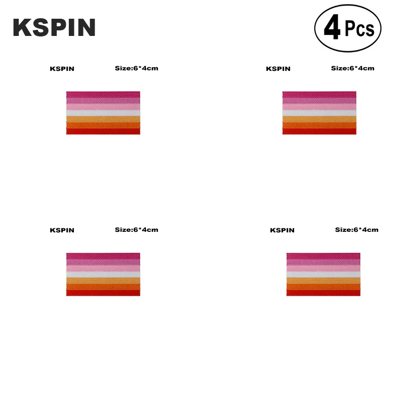 6*4 см закатом солнца гордость железные вышивальные патчи с формой на пила для