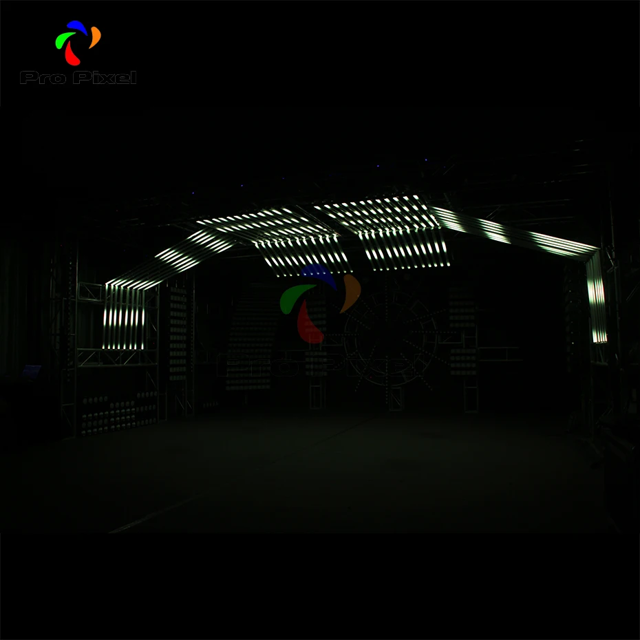 Светодиодная Пиксельная Трубка 16 шт. светильник с 1 шт. контроллером 40* SMD5050 RGB/FC высокоэффективный светодиодный s для dj светильник, Свадебный светильник, сценический светильник