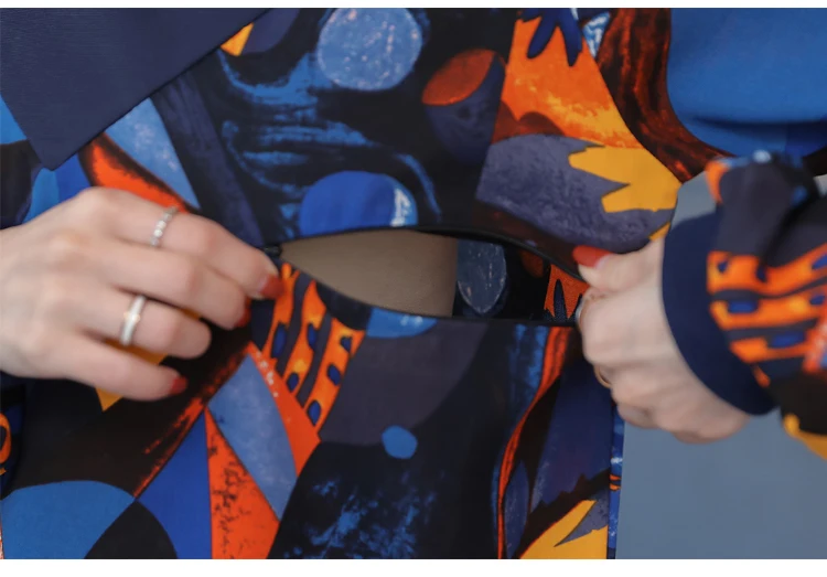 Платье для беременных вечерние платья с длинным рукавом и цветочным принтом