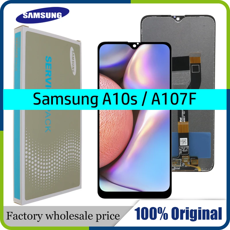 ЖК дисплей AMOLED для Samsung galaxy A10s с дигитайзером 6 2 дюйма сенсорный экран в сборе A107/DS
