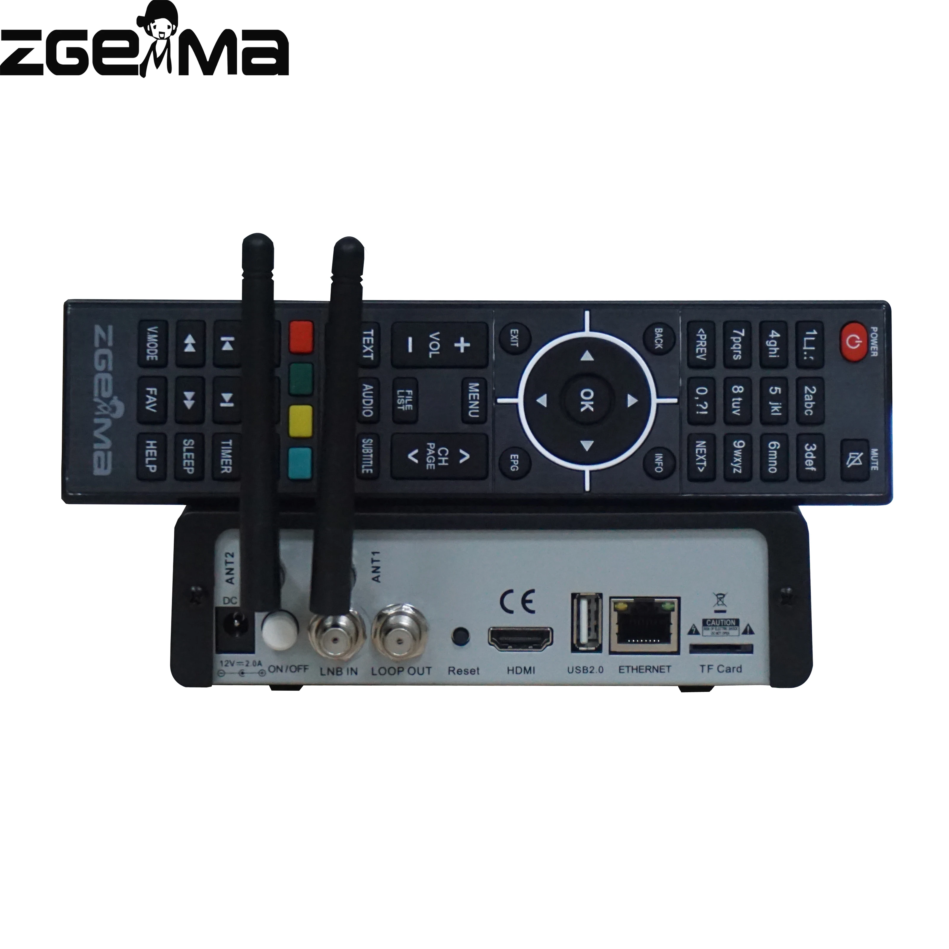 5 шт./лот ZGEMMA H9S с 300 МГц Wi Fi DVB S2X Multistream 4K со сверхвысоким разрешением Ultra HD