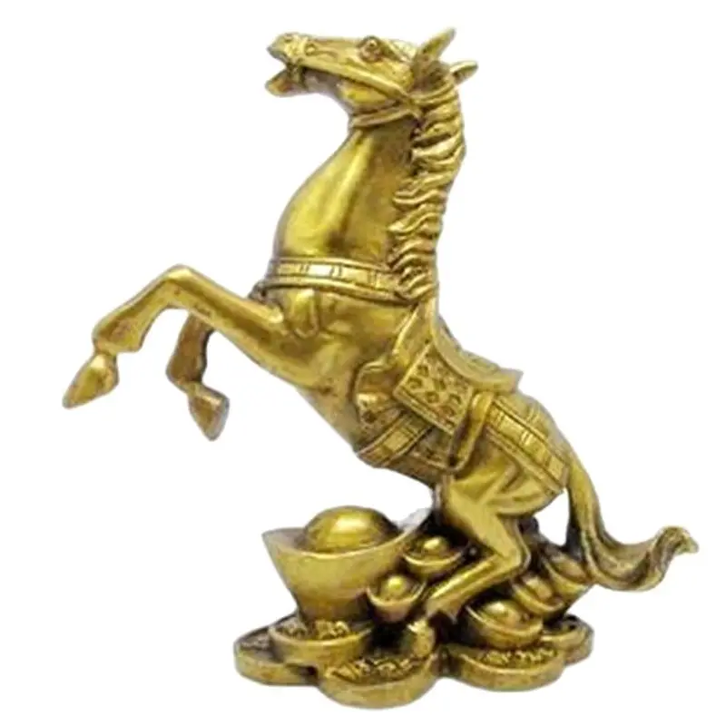 Large Copper Horse Stock Financial Money Luck Ornaments Are Essential