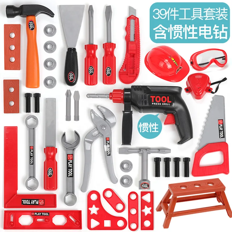 Набор инструментов для детей развивающие игрушки ремонтные инструменты