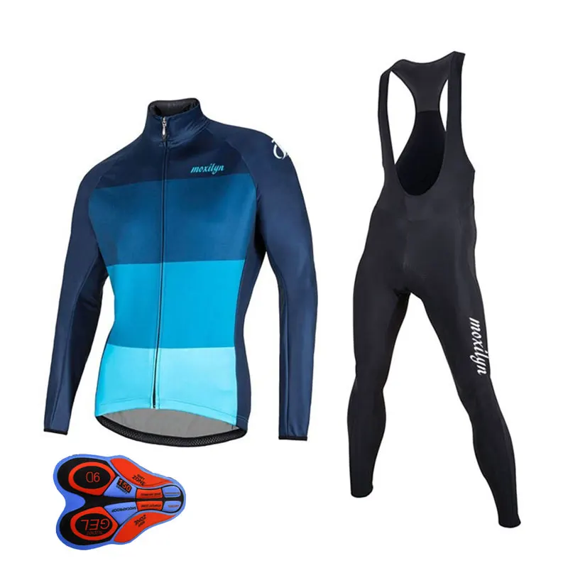 Moxilyn MTB велосипедная одежда Ropa Ciclismo Велоспорт Джерси флисовая термальная зимняя