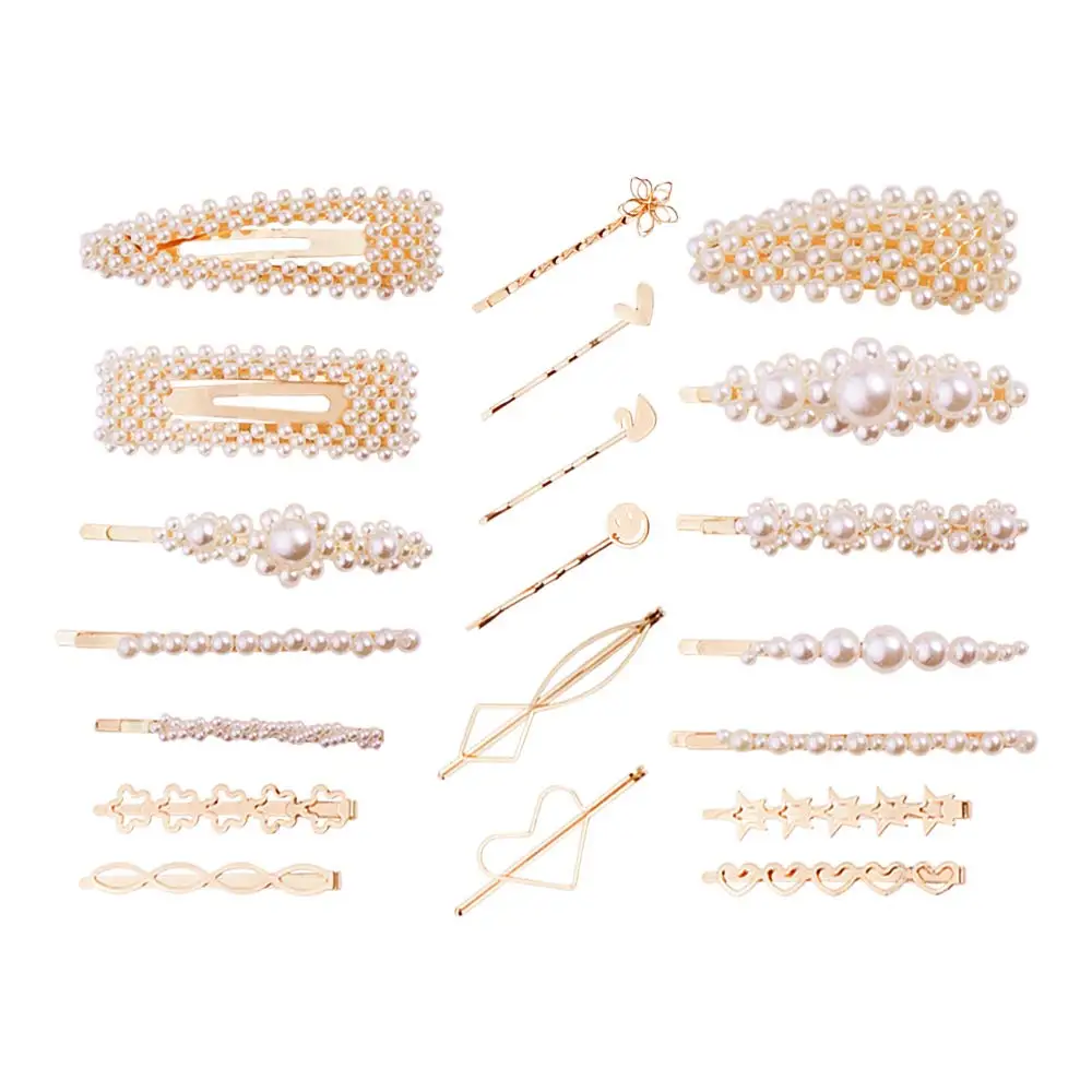 Женская заколка для волос с жемчугом 4 стиля аксессуары укладки Прямая поставка