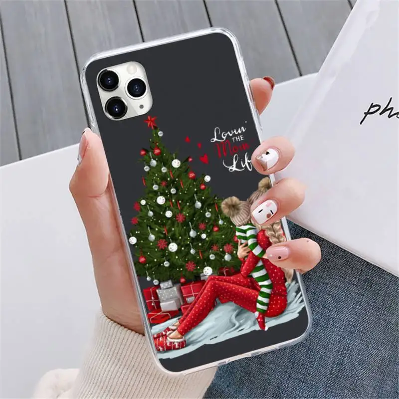 

Cute Baby Super Girl mom Love Phone Case For iphone 12 5 5s 5c se 6 6s 7 8 plus x xs xr 11 pro max mini