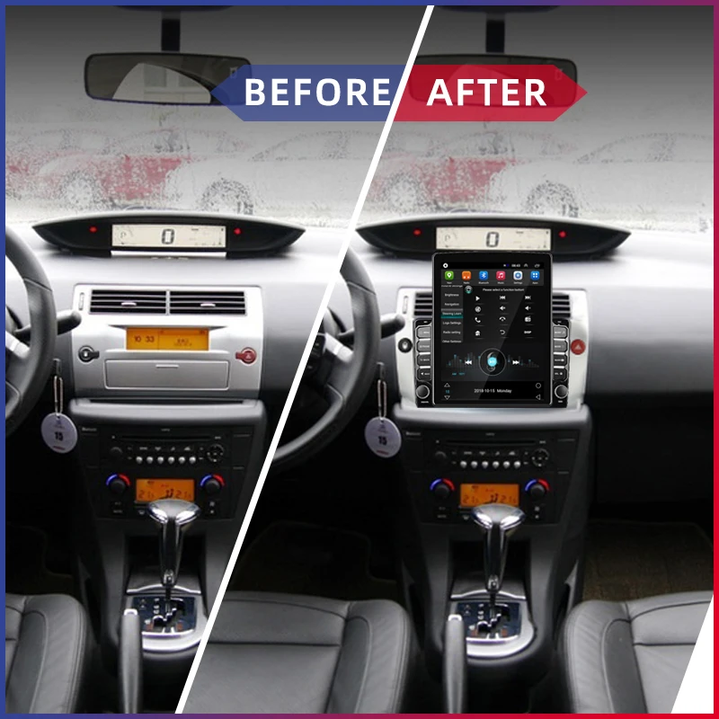 2 Din Android автомобильный мультимедийный плеер 9 7 &quotTesla экран GPS WIFI Авторадио для Citroen