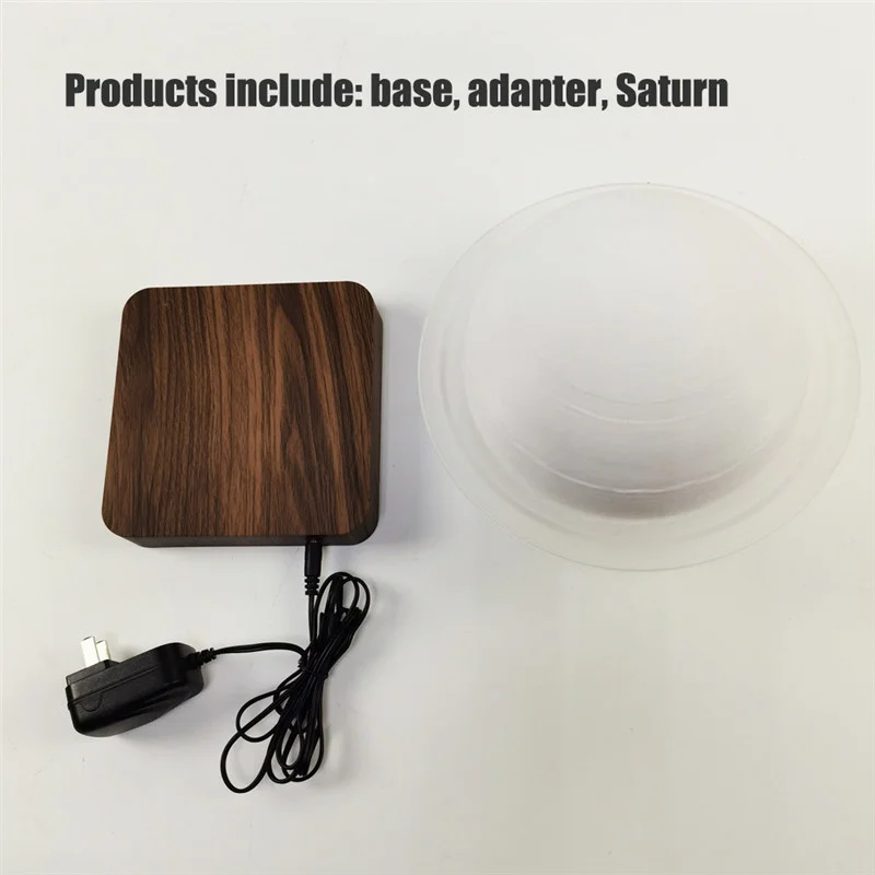 구매 3D 자기 부상 달 램프 야간 조명 회전 Led 달 플로팅 램프 홈 인테리어 휴일 토성 빛, 참신 선물