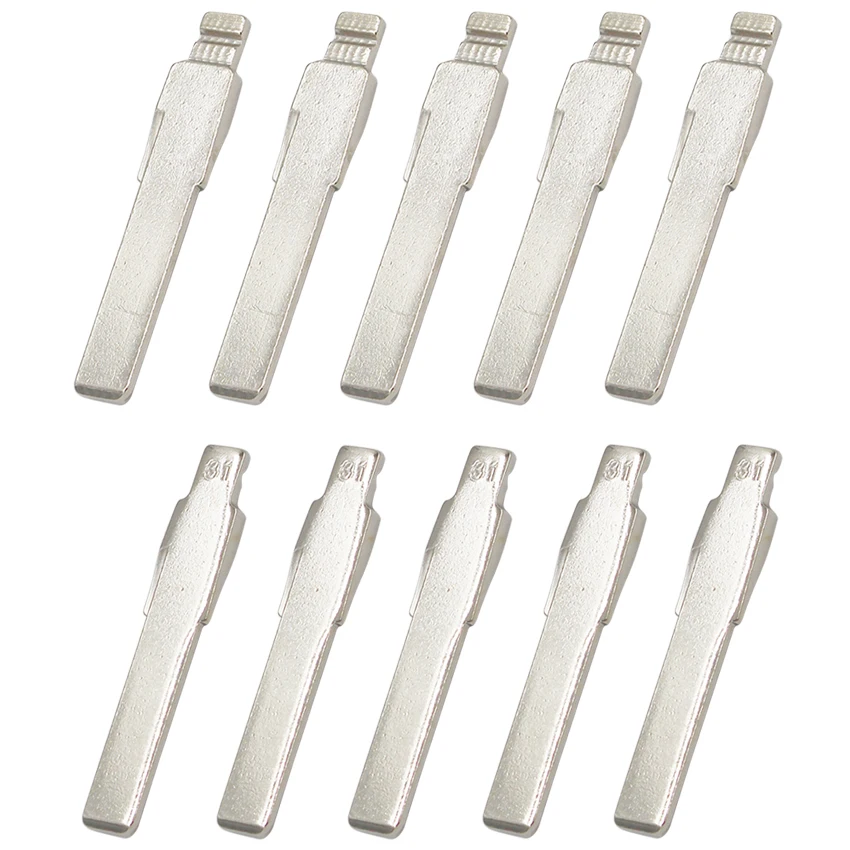 50PCS 10PCS Universal Auto Car Remotes Flip Blade 31# for KD Remote NO.31 HU66 Key HAA A3 A4 A5 A6 R8 TT Golf T5 | Автомобили и