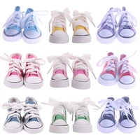 13 bjd doll shoes 7 5cm high top canvas shoes sneakers for 43 cm reborn baby doll mini denim shoes fit russian diy girls toy