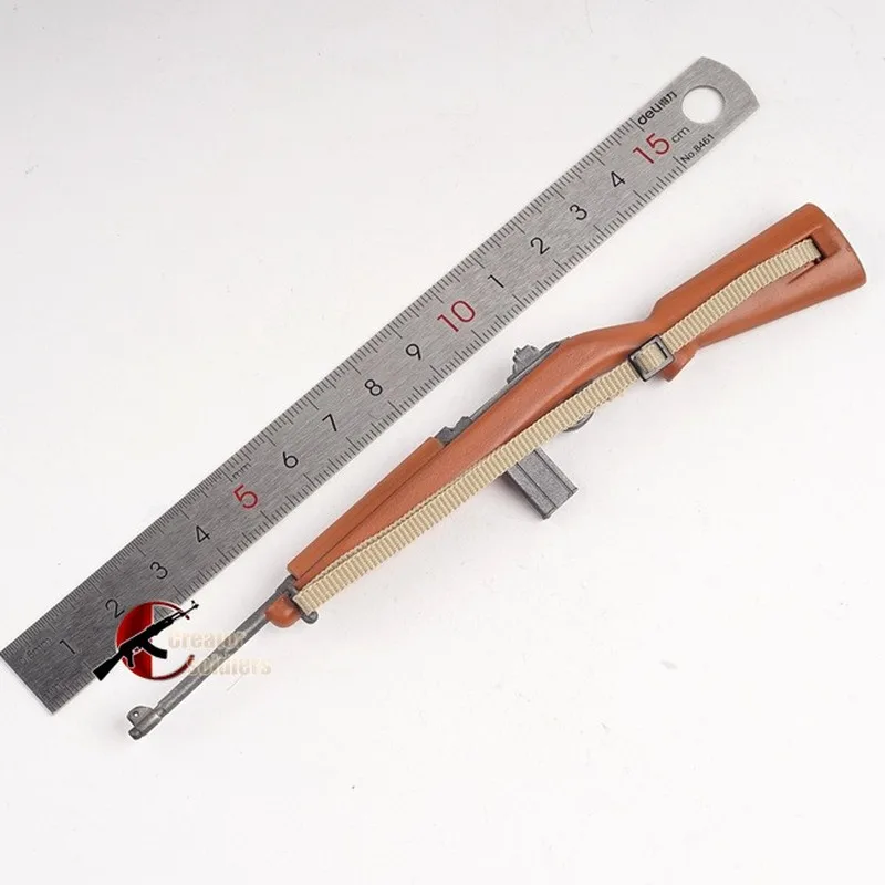 

1/6 Scale Soldier Accessories WWII US Army M1 Carbine Gun Rifle Model Plastic Weapon Toys for 12'' Action Figure Gift Toys DIY