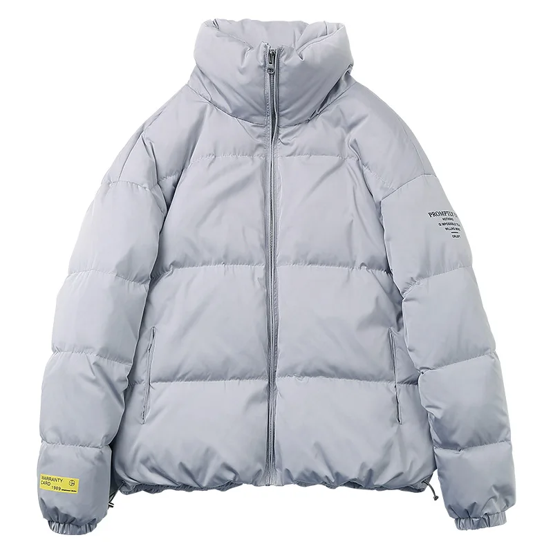 

Зимняя куртка мужская обувь с хлопчатобумажной подкладкой утепленные куртки; Куртка-парка; Уличная Повседневная Стенд Куртка с воротником ...