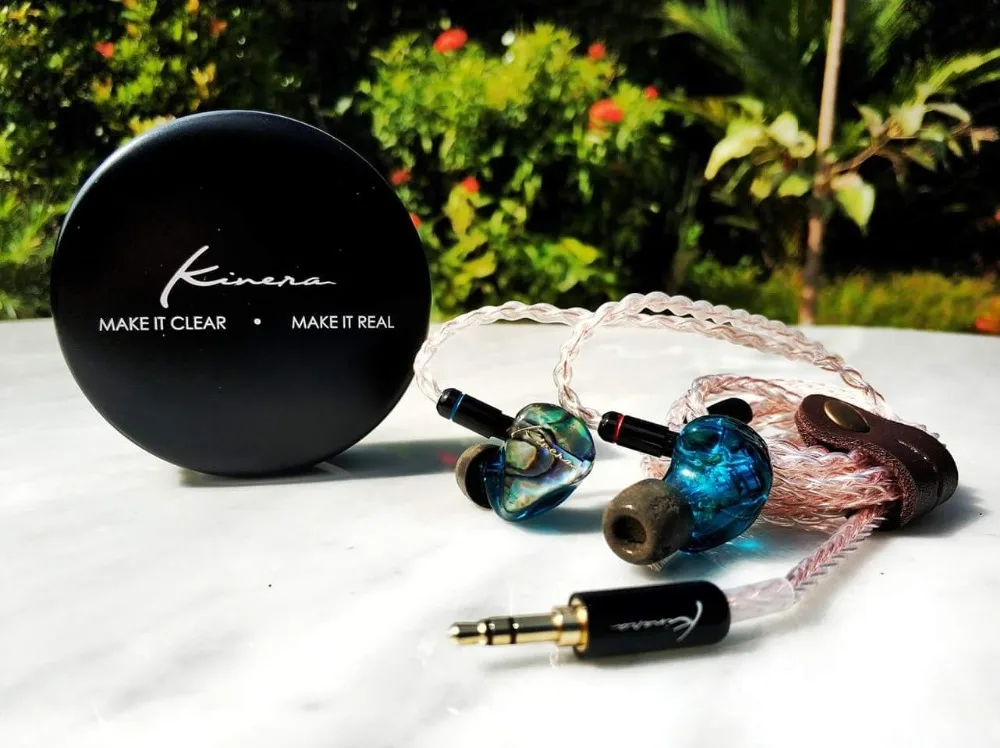 

KINERA IDUN 2BA+1DD Hybrid 3 Driver Unit In Ear Earphone HIFI Monitor Headset With 2Pin Detachable Detach Cable Custom Resin IEM