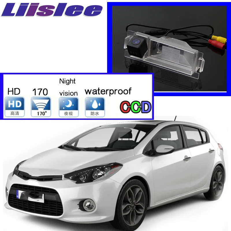 Автомобильная камера Liislee для KIA K3 Cerato Forte купе модель 2008 ~ 2015 заднего вида высокого
