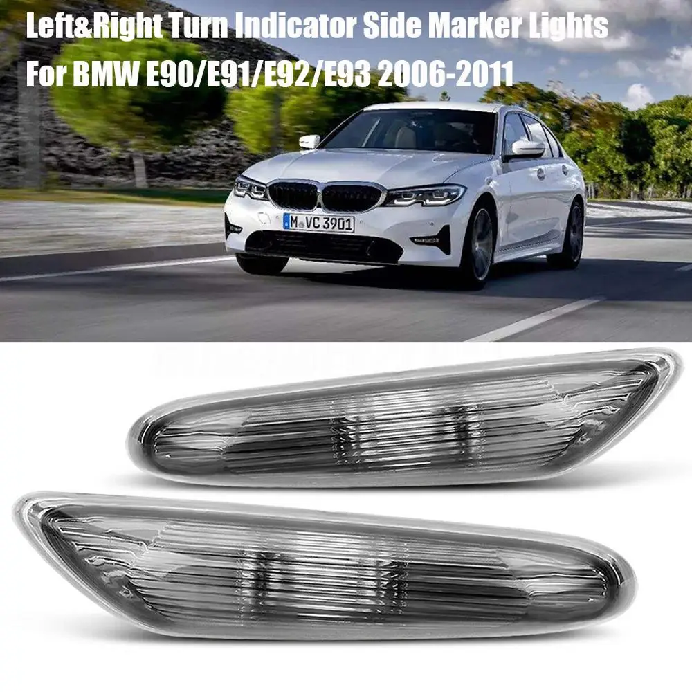 Пара новых боковых габаритных огней левый и правый указатели поворота боковая