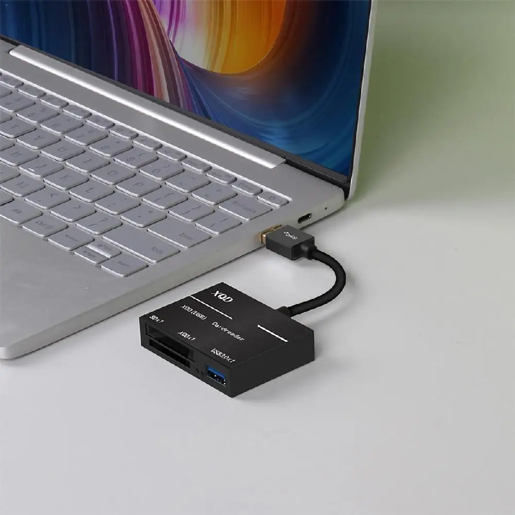 Сверхскоростной металлический кардридер совместим с USB 3,0/2,0 адаптер для карт XQD от AliExpress WW