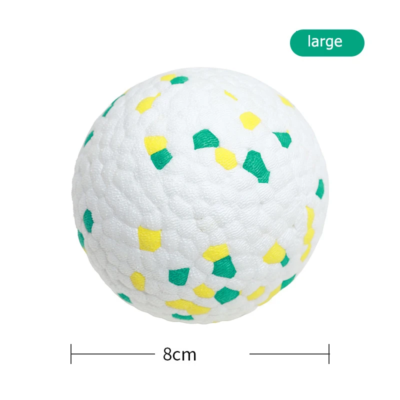 

Molar Ball Toys Chewing Convex Particles Puppy Toys Big Small Dogs Bouncy Bite Resistant Clean Tooth Ball Pet Supplies Accessory