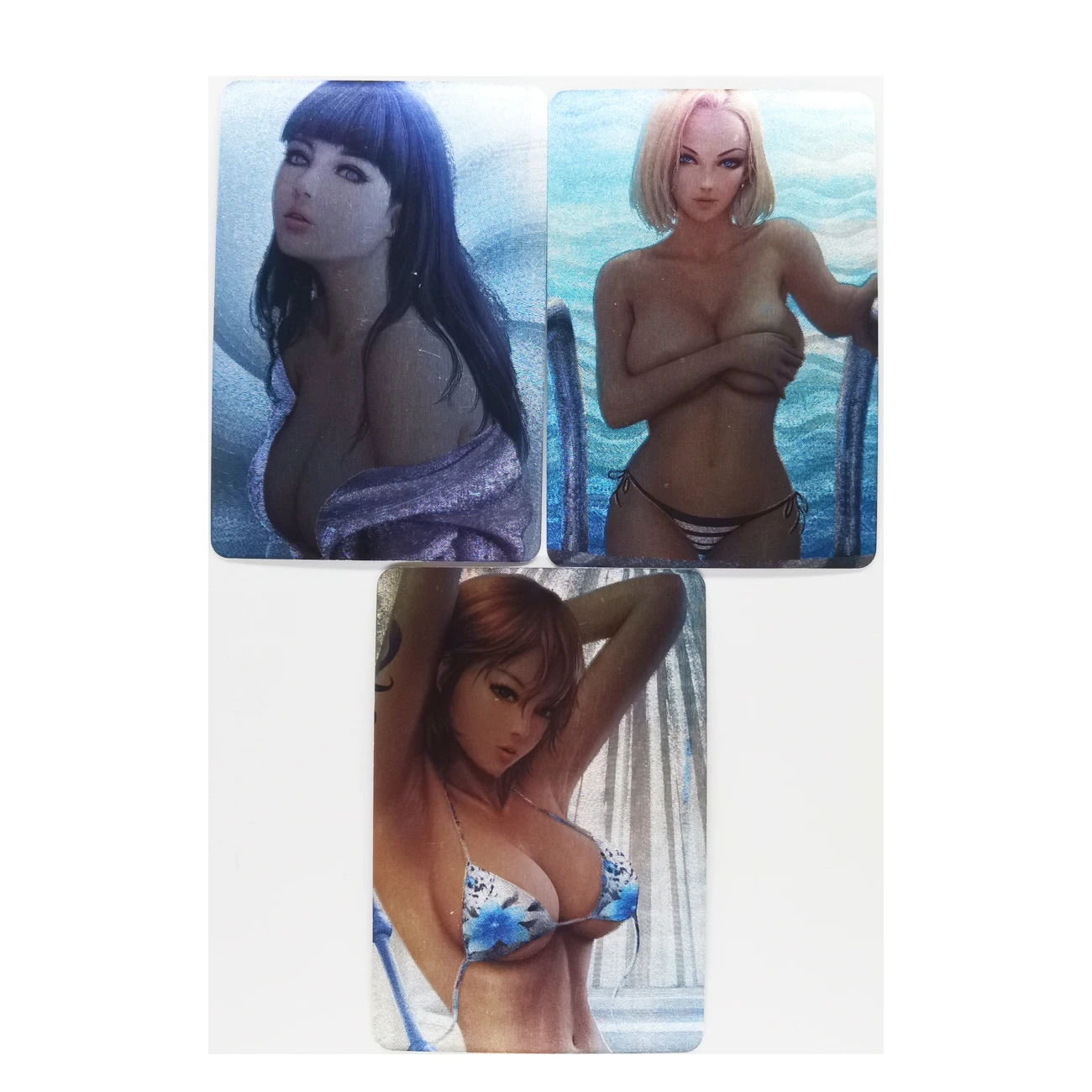 

13pcs/set ACG Dragon Yu Gi Oh Goddess Oil Painting Sexy Style Toys Hobbies Hobby Collectibles Game Collection Anime Cards