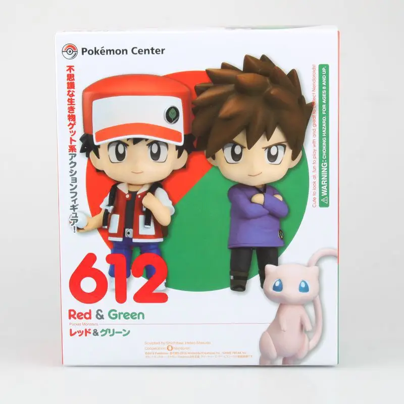 Фигурки игровых персонажей Pokemon Аш Кетчум, Гэри Оук и другие, Q.ver, 412#, аниме-модель игрушки Мью и Пикачу.