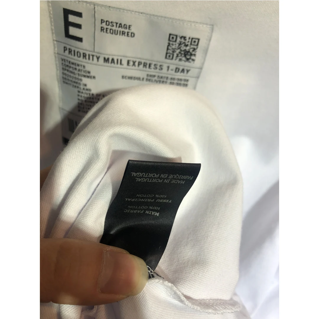 2020SS футболка с логотипом почтового индекса анархии мужская и женская летние