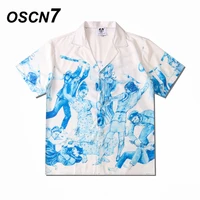 oscn7 casual street printed short sleeve shirt men 2021 hawaii beach oversize women fashion harujuku shirts for men cm09