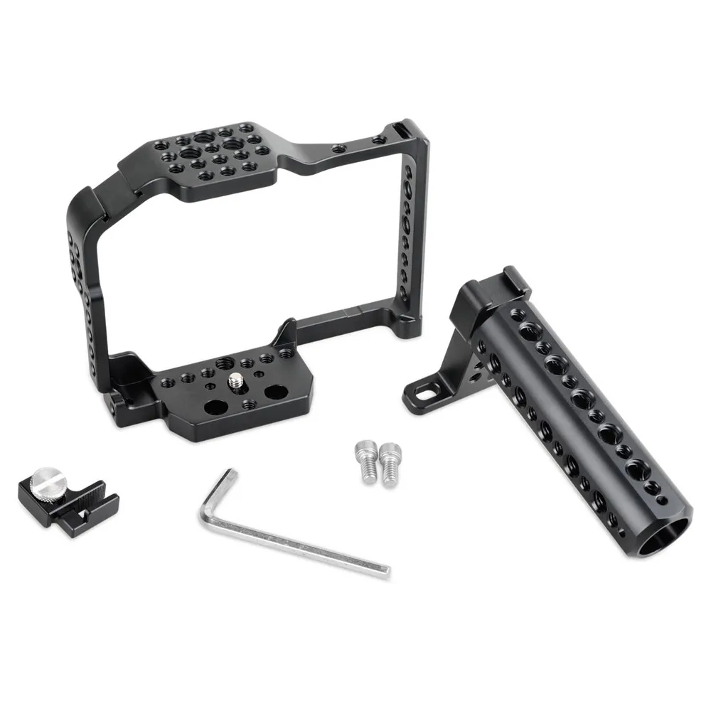 SMALLRIG GH4 камера клетка Комплект для Panasonic DMC-GH4 / GH3 с верхней ручкой Ручка HDMI кабель