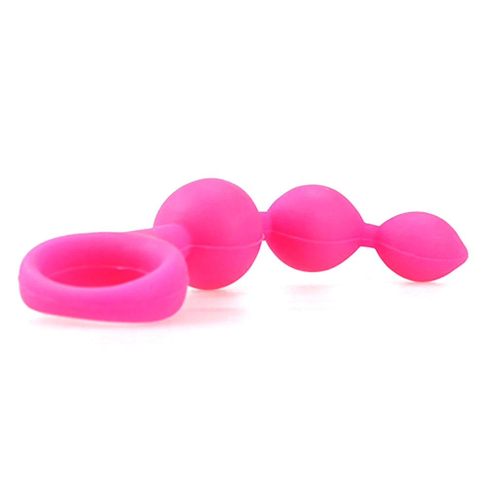 Игрушечное желе для взрослых мягкий силиконовый анальный шар гомосексуальный