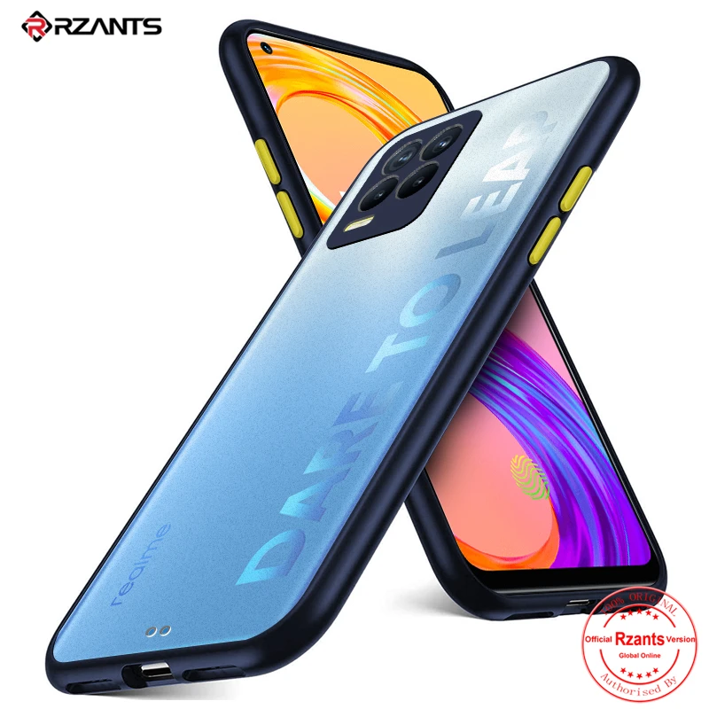 Чехол Rzants для OPPO Realme 8 Pro мягкий чехол с защитой от отпечатков пальцев
