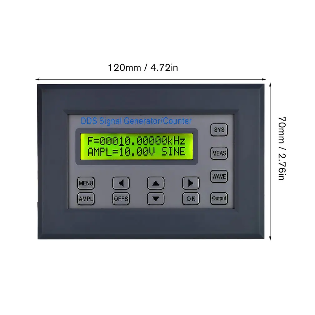 FellTech SGP3010S DDS генератор сигналов функция PWM тест пульт дистанционного управления с