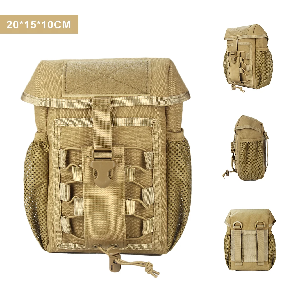 

Molle Military Pouch Bag Medical EMT Tactical Waist Belt Pack Outdoor Camping Hunting Army Utility Tool Kit Accessories EDC Bag
