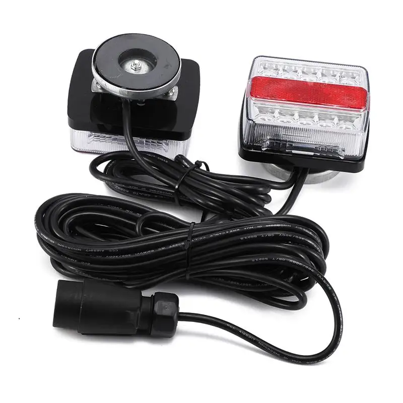 2 шт. 16 светодиодный задний фонарь автомобиля Водонепроницаемый двойной Цвет 12V с