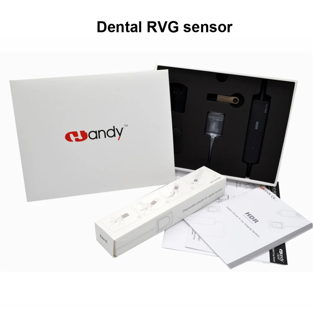 

HDR-500A Dental RVG Intra-oral Sensor USB Digital X-ray Imaging System RVG Sensor Dentistry Equipment Supplier