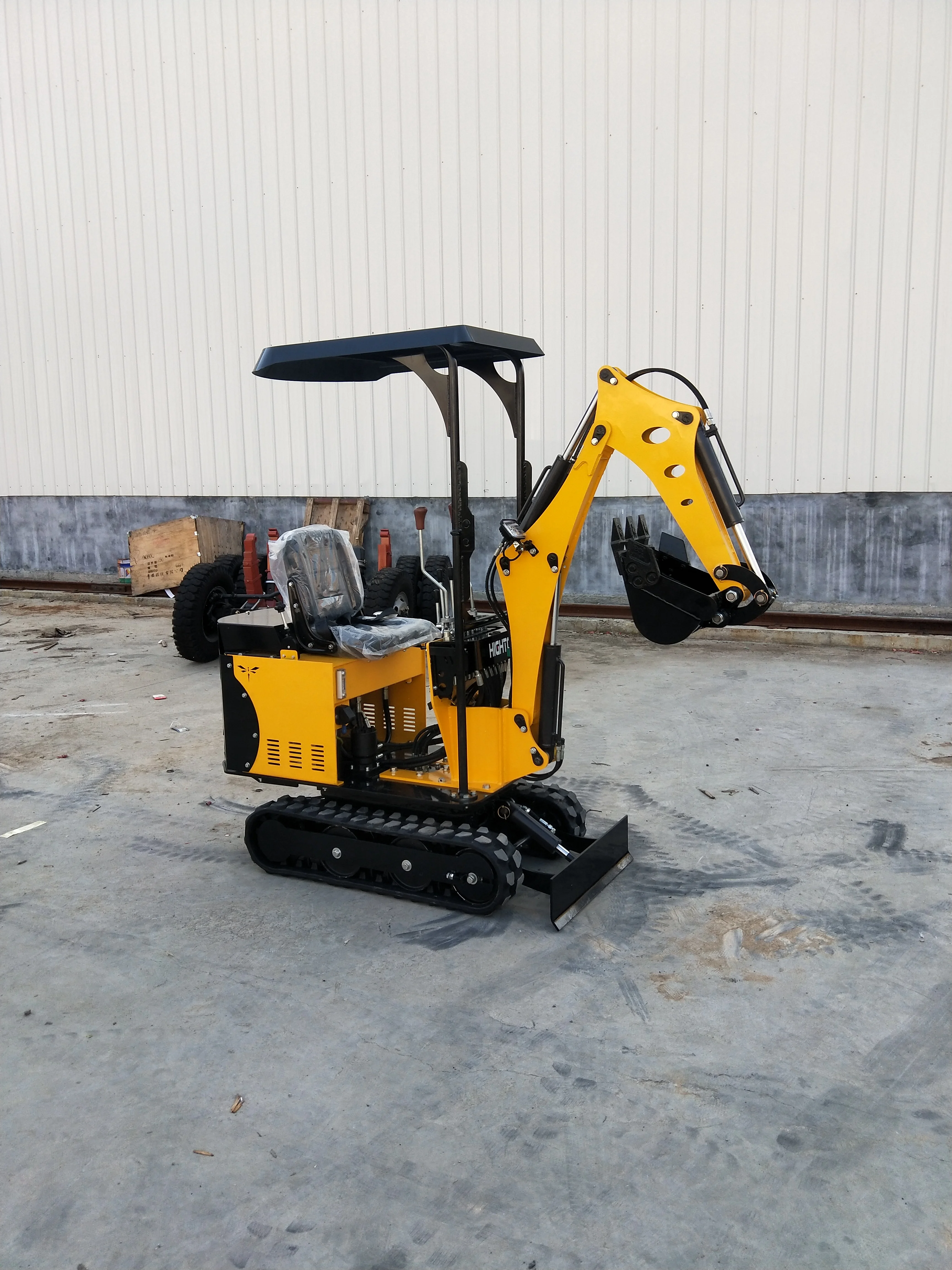 Новый Bagger мини экскаватор HT08 0.8Ton CE сертификат по лучшей цене для фермы сада |