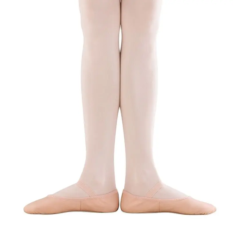 Женские Детские балетки Кожаные туфли на мягкой подошве для занятий танцами