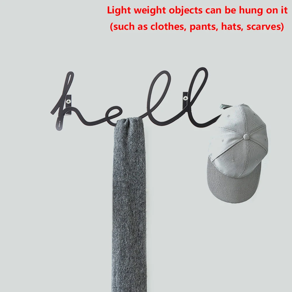 Домашний декор в скандинавском стиле железные буквы настенные украшения