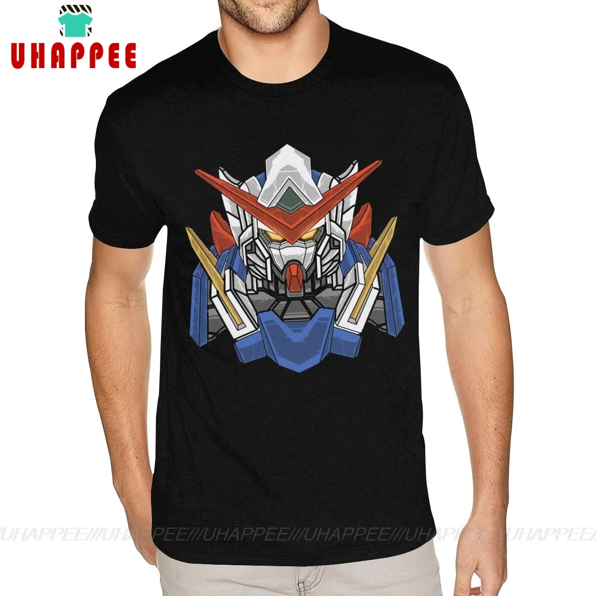 Мужская футболка с коротким рукавом Gundam For Save The World 4XL|Мужские футболки| |