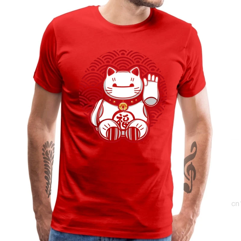 Мужская футболка с надписью Lucky Assistant коротким рукавом из 100% хлопка графическим