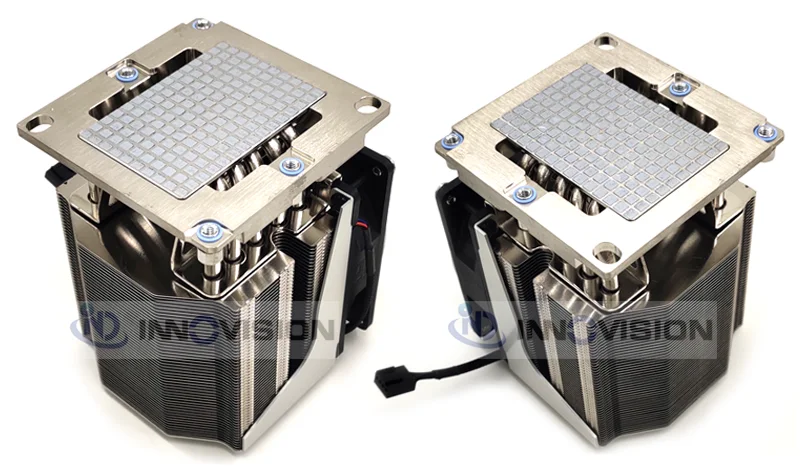 LGA3647 квадратный 3U 4U башня для промышленного компьютера, графическая рабочая станция сервер процессор радиатор кулер радиатор