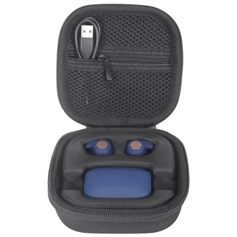 Наушники Жесткий EVA чехол сумка для хранения ДЛЯ Jabra Elite Active 65T / настоящие