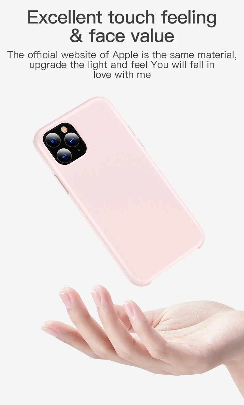 TOTU официальный жидкий силиконовый однотонный чехол для телефона для Iphone 11 11 Pro роскошный яркий чехол для Iphone 11 Pro Max