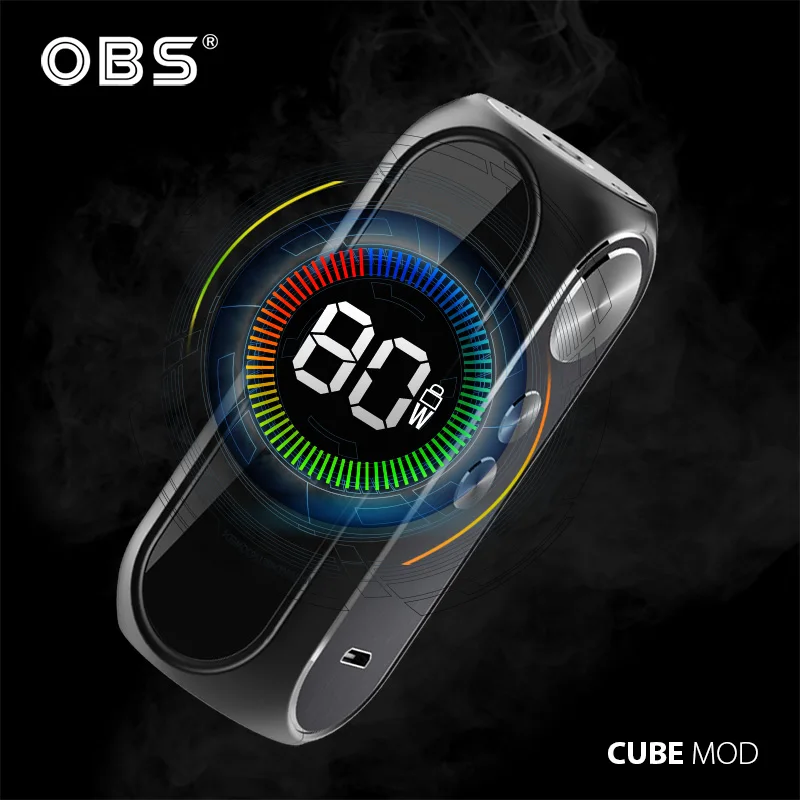 Оригинальный мод OBS Cube встроенный аккумулятор 3000 мАч макс. 80 Вт Выход электронная